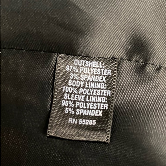 EXPRESS Design Studio Purple Thick Satin Fitted/Tailored One Button Blazer Sz 6 - Picture 7 of 17